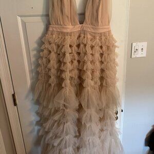 Tulle Layered Gown